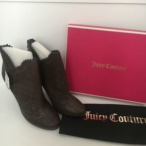 NWT Juicy Couture Karina Lasercut Heels